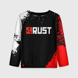 Детский лонгслив 3D Rust