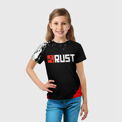 Детская футболка 3D Rust, цвет 3D печать - фото 5