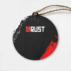 Деревянная игрушка круг Rust
