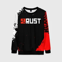Женский свитшот 3D Rust