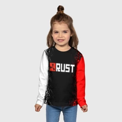 Детский лонгслив 3D Rust - фото 2