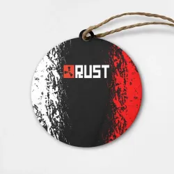 Деревянная игрушка круг Rust