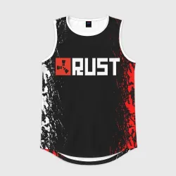 Мужская спортивная майка 3D Rust