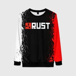 Женский свитшот 3D Rust