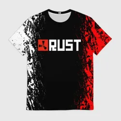 Мужская футболка 3D Rust