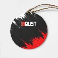 Деревянная игрушка круг Rust