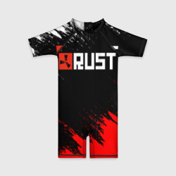 Детский купальный костюм 3D Rust
