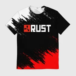 Мужская футболка 3D Rust