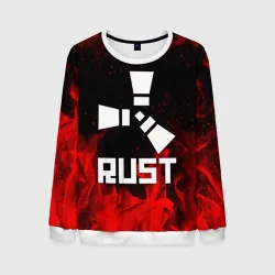 Мужской свитшот 3D Rust