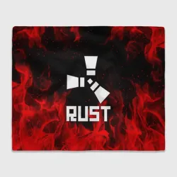 Плед 3D Rust