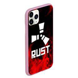 Чехол для iPhone 11 Pro Max матовый Rust - фото 2