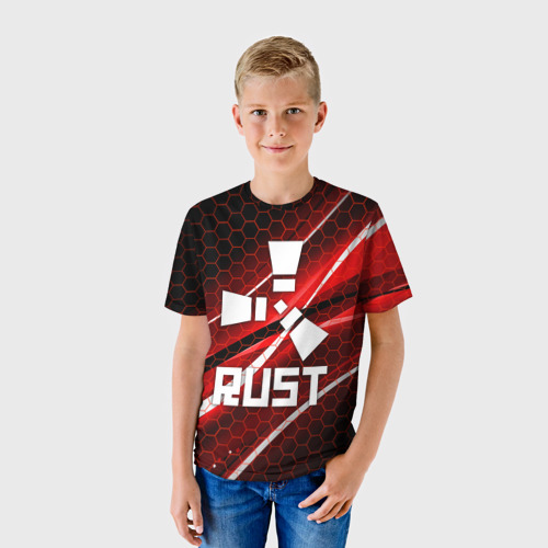 Детская футболка 3D Rust, цвет 3D печать - фото 3