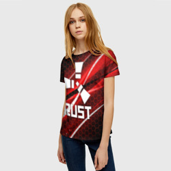 Женская футболка 3D Rust - фото 2