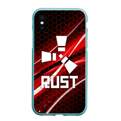 Чехол для iPhone XS Max матовый Rust