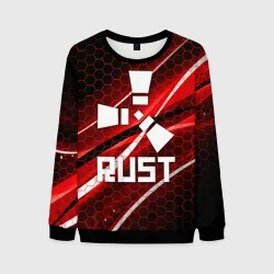 Мужской свитшот 3D Rust