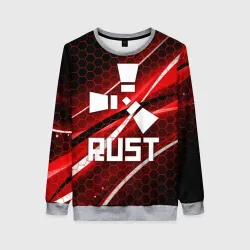 Женский свитшот 3D Rust