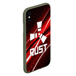 Чехол для iPhone XS Max матовый Rust - фото 2