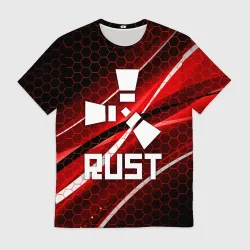 Мужская футболка 3D Rust