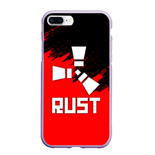 Чехол для iPhone 7Plus/8 Plus матовый Rust, цвет светло-сиреневый