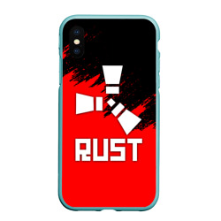 Чехол для iPhone XS Max матовый Rust