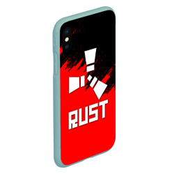 Чехол для iPhone XS Max матовый Rust - фото 2