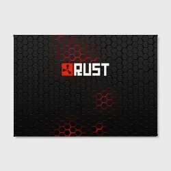 Холст прямоугольный Rust Раст - фото 2