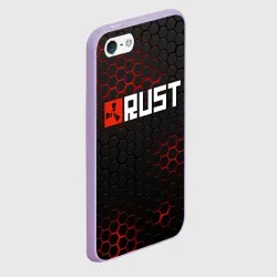 Чехол для iPhone 5/5S матовый Rust Раст - фото 2