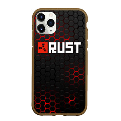 Чехол для iPhone 11 Pro Max матовый Rust Раст
