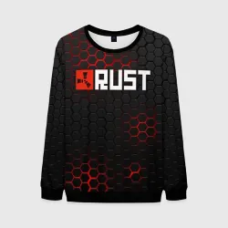 Мужской свитшот 3D Rust Раст