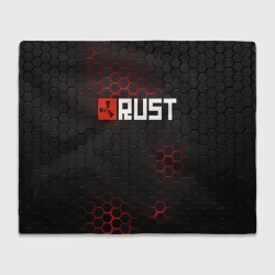 Плед 3D Rust Раст