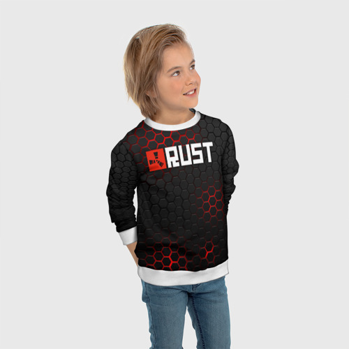 Детский свитшот 3D Rust Раст, цвет 3D печать - фото 5