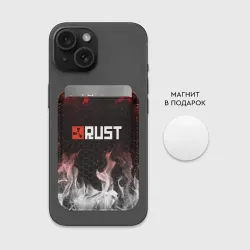 Картхолдер Magsafe магнитный Rust - фото 2