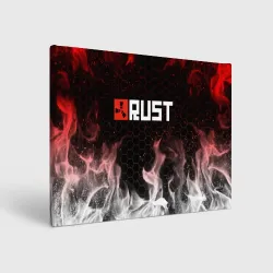 Холст прямоугольный Rust