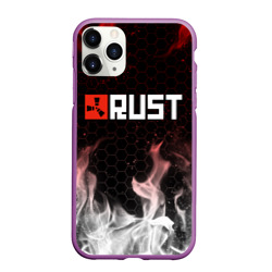 Чехол для iPhone 11 Pro Max матовый Rust