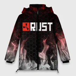 Женская зимняя куртка Oversize Rust