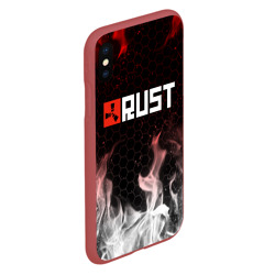 Чехол для iPhone XS Max матовый Rust - фото 2