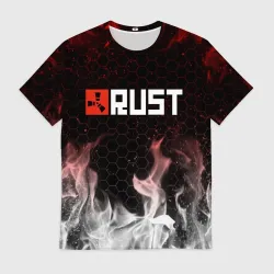 Мужская футболка 3D Rust
