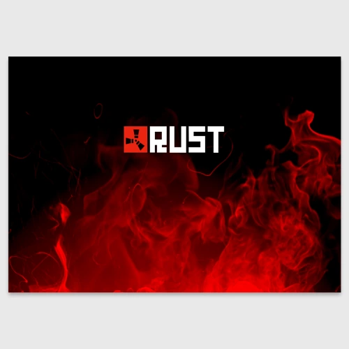 Поздравительная открытка Rust