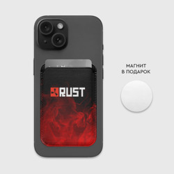Картхолдер Magsafe магнитный Rust - фото 2