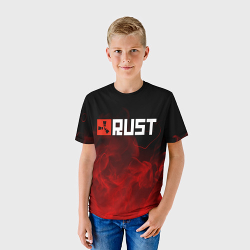 Детская футболка 3D Rust, цвет 3D печать - фото 3