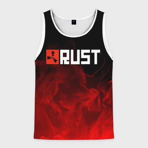 Мужская майка 3D Rust
