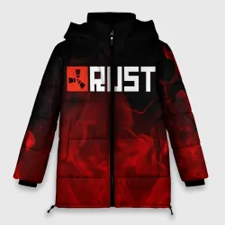 Женская зимняя куртка Oversize Rust