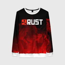 Женский свитшот 3D Rust