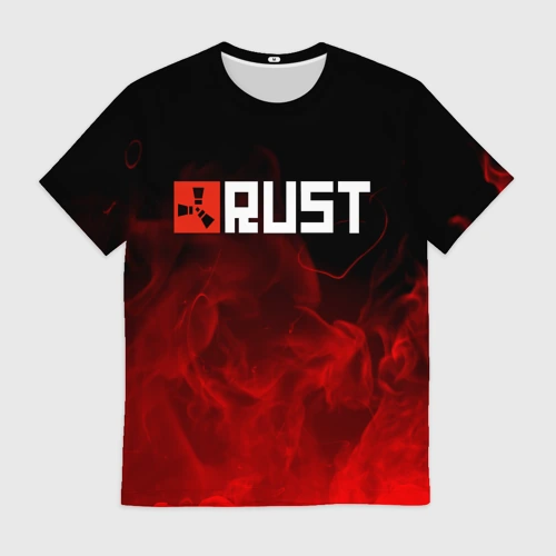 Мужская футболка 3D Rust