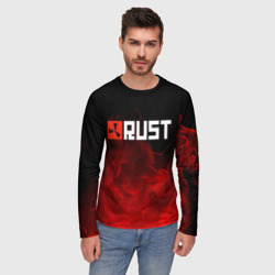 Мужской лонгслив 3D Rust - фото 2