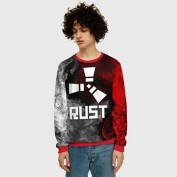 Мужской свитшот 3D Rust - фото 2
