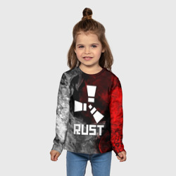 Детский лонгслив 3D Rust - фото 2
