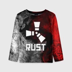 Детский лонгслив 3D Rust