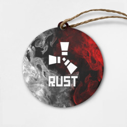 Деревянная игрушка круг Rust