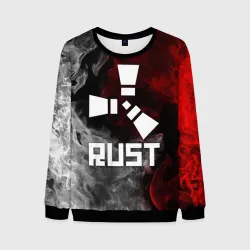 Мужской свитшот 3D Rust